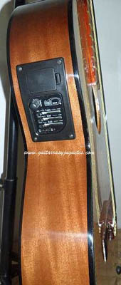 Guitarra Electroacústica de caobilla con pinabete. imagen 3
